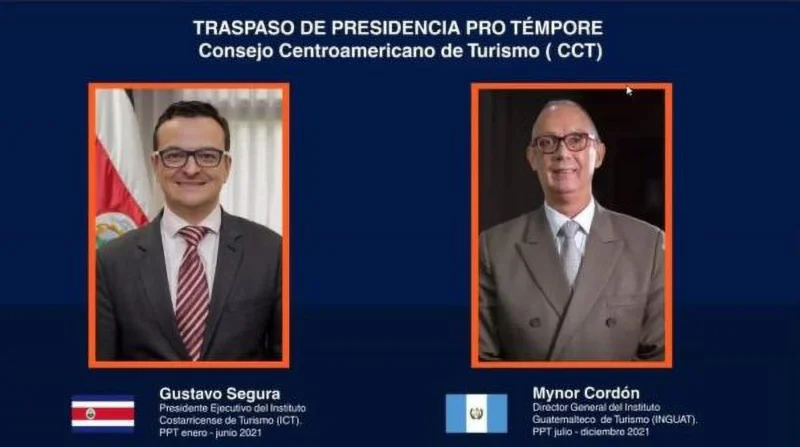 Traspaso de Presidencia Pro Témpore Consejo Centroamericano de Turismo. CCT. CATA.